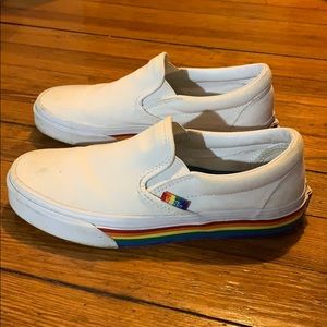 Pride slip on Vans